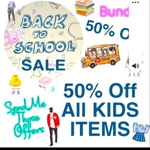 Kids back to school sale